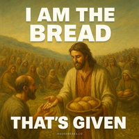 I am the bread that’s given