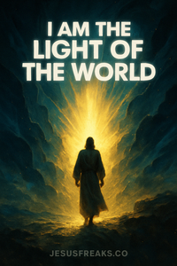 Light Breaks Through He Walks in Radiant Power