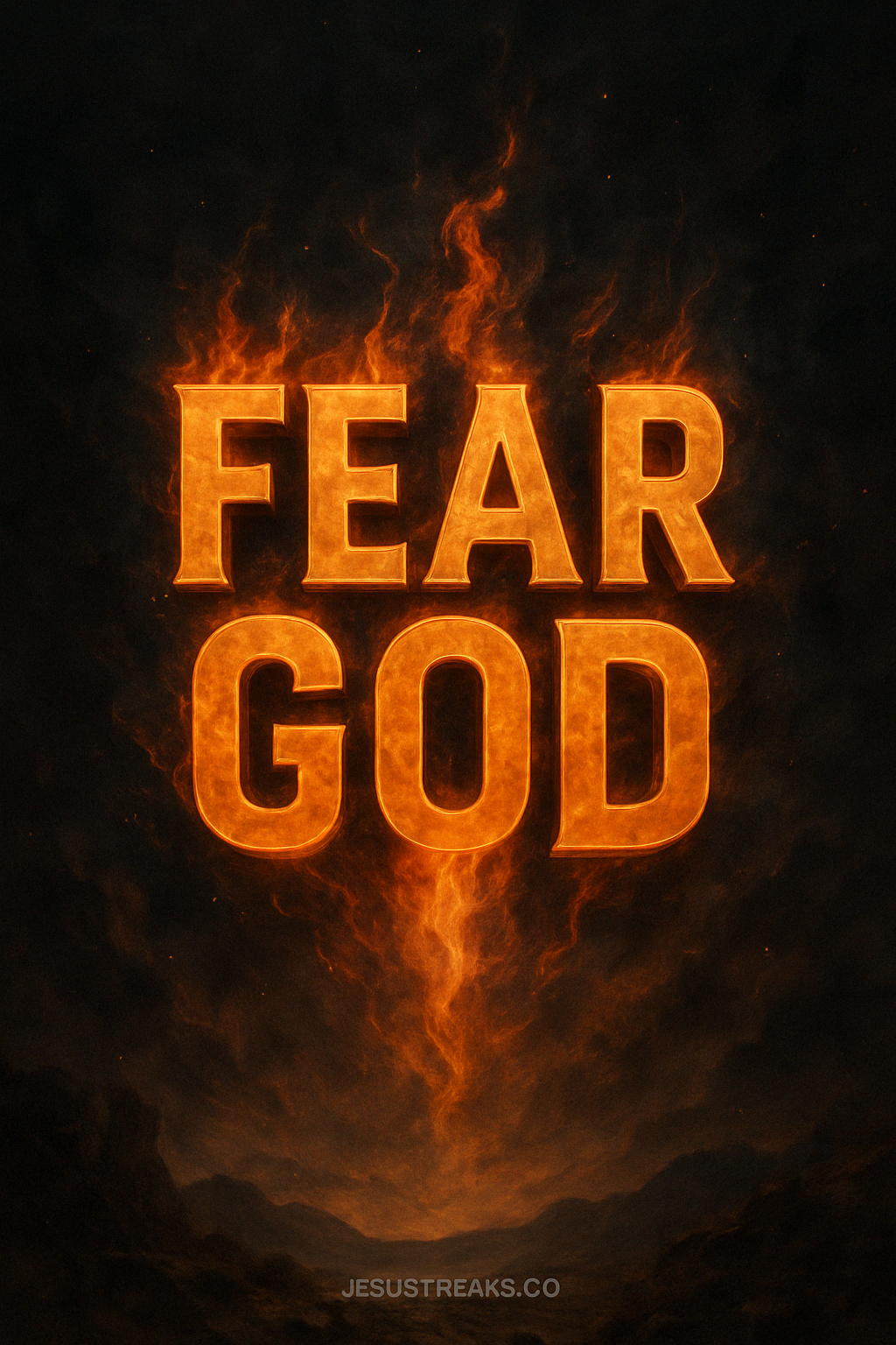 Consuming Fire Stand in Awe of the Almighty