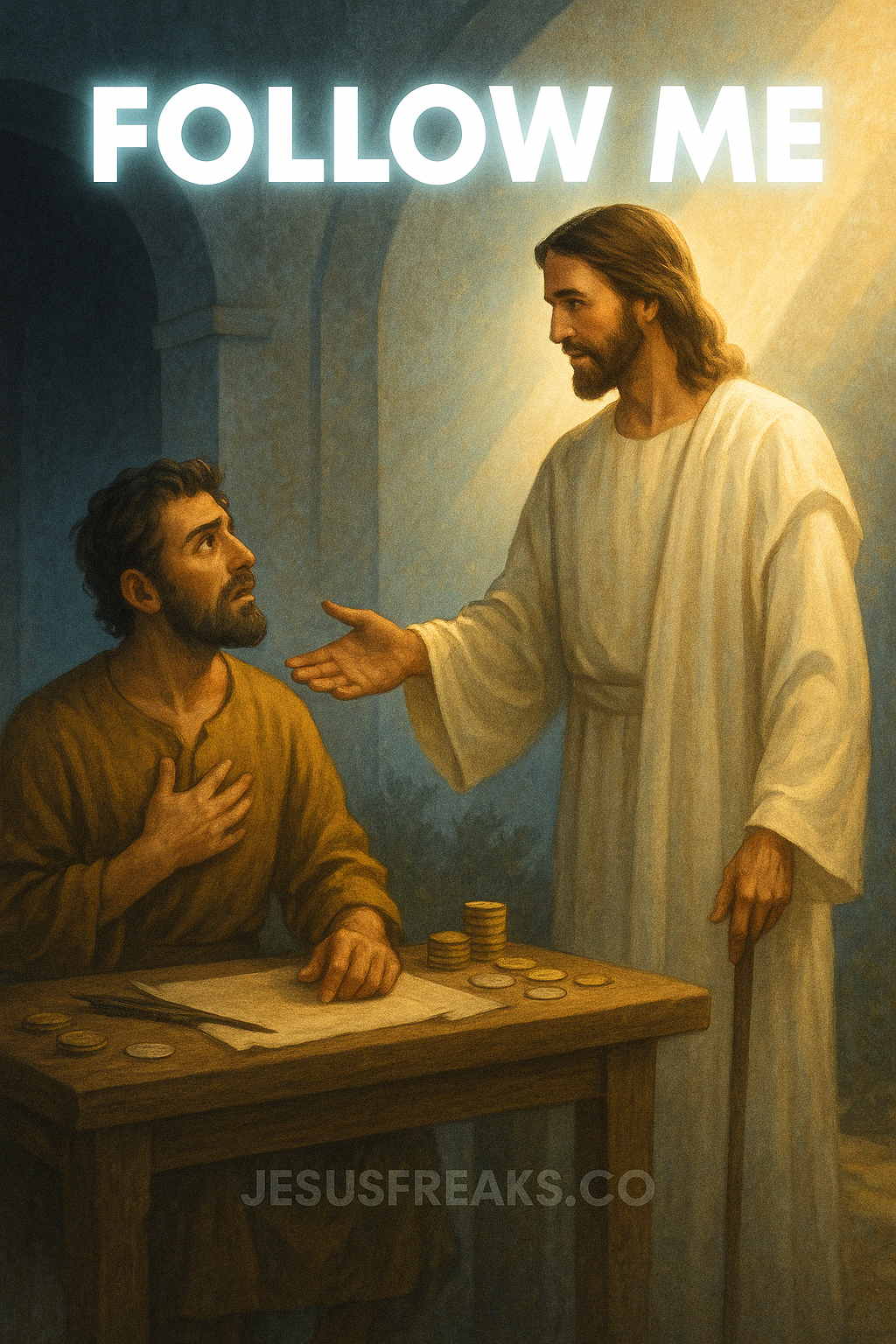 FOLLOW ME – The Call of Matthew the Tax Collector