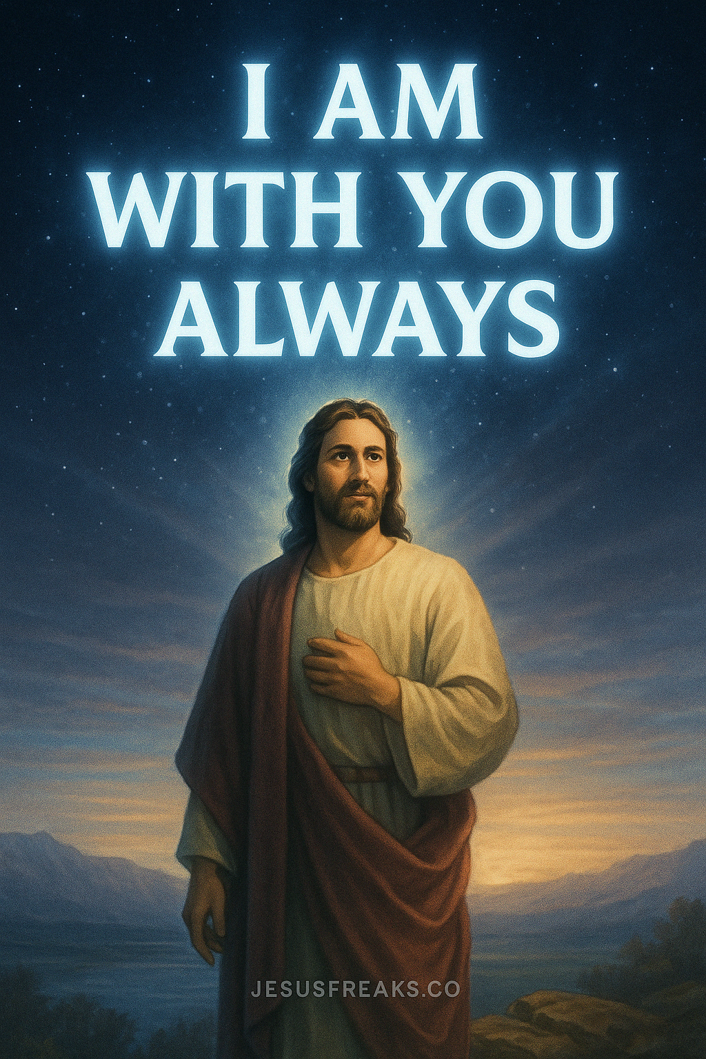 I AM WITH YOU ALWAYS – Christ Over All the Earth