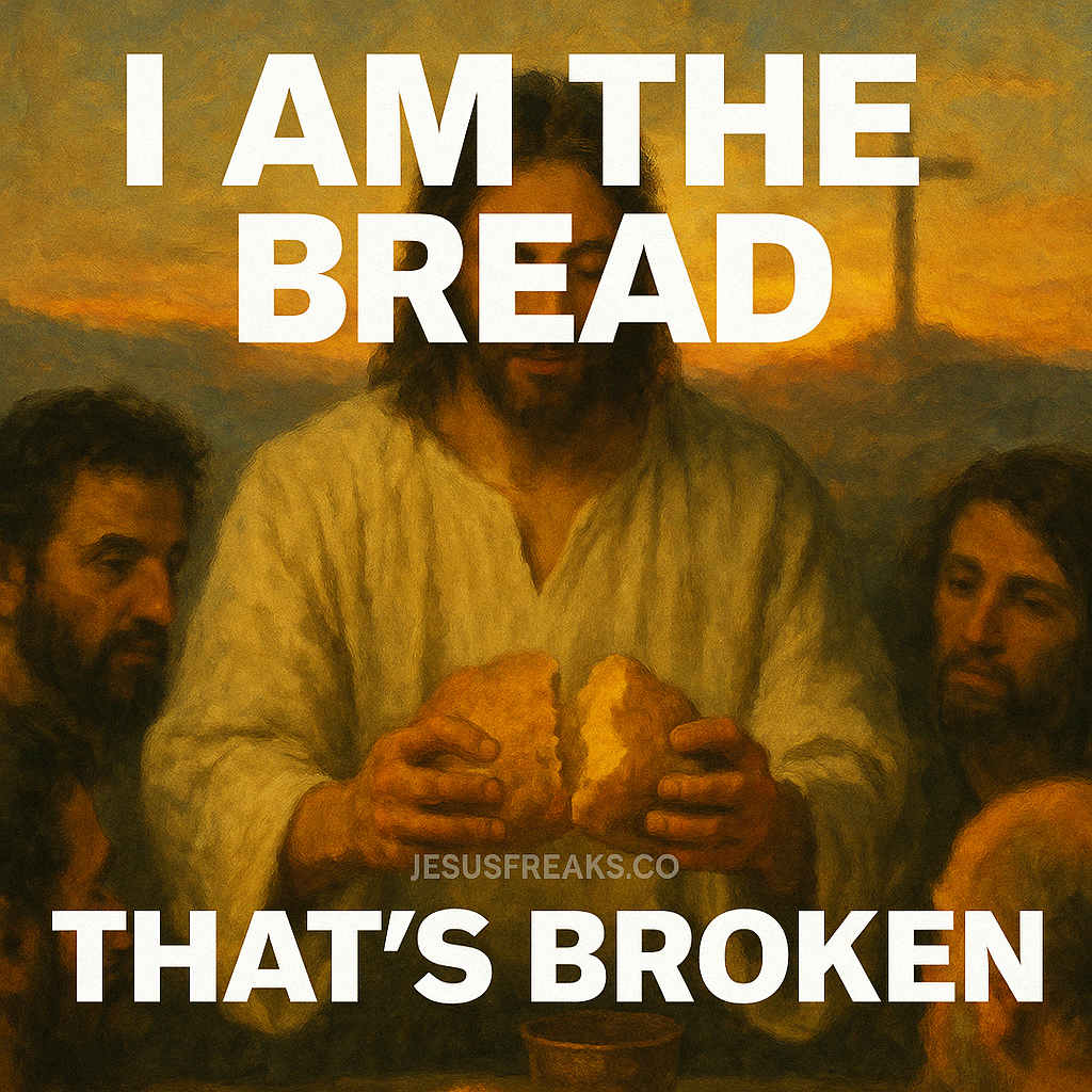I am the breads that’s broken