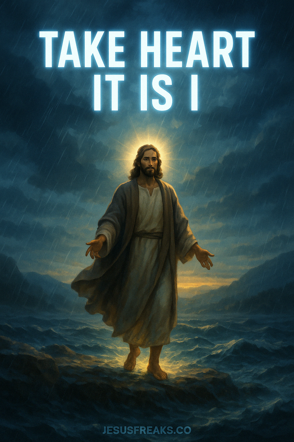 TAKE HEART; IT IS I – Peace in the Storm